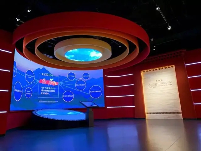 成都展览展架展示黄瓜视频app官网制作安装